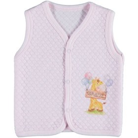 Resim Bibaby Yelek Kapitone Balonlu Zürafa Pembe Pembe 