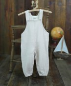 Resim MamasDaisy ByVeraTan Pamuklu 4 Katlı Müslin Bebek/çocuk Tulum. Unisex 