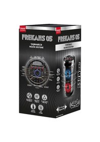 Resim Bood Frekans 05 Bluetooth Hifi Hoparlör Siyah 