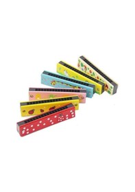 Resim Çocuk Mızıka Ahşap Mızıka Nefes Egzersizi Müzik Aleti 