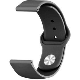 Resim Fibaks Samsung Galaxy Watch Gear S2 (20MM) Akıllı Saat Kordonu Klasik Silikon Kordon Kayış Bileklik 