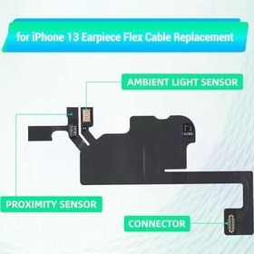 Resim IPhone 13 için OEM Kulak Hoparlör Flex Kablo Yedek Kulaklık Konektörü Fix Proximity Sensör Parçası Mic Tamir Araçları Kiti Tornavida ile iPhone13 A2631 A2633 A2634 A2635 A2482 