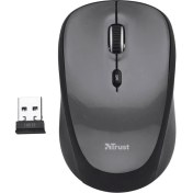 Resim Trust 24549 Sessiz Kablosuz Mouse Gri 