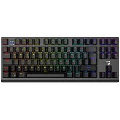 Resim Gamepower Eva 7 60M Mekanik 2.4 GHz Bluetooth Blue Switch Türkçe Q 88 Tuş USB RGB Gaming Klavye 