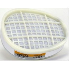 Resim Gerson Yarım Yüz Boya Maskesi Aktif Karbon Filtresi Çift 