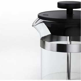 Resim Sumuhome Upphetta French Press Paslanmaz Çelik Siyah 0,4 Lt Siyah 