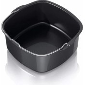 Resim Sweet Rui Yui / Xiaomi / Philips / Kumtel Uyumlu Air Fryer Kek Tavası - Siyah (Yurt Dışından) 