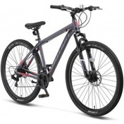 Resim Ümit 2678 Motıon M-2d Erkek Dağ Bisikleti 356h 24 Jant 21 Vites Siyah Kırmızı Çok Renkli 