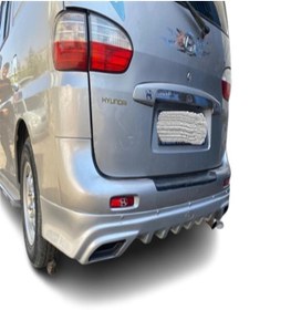 Resim sniper tuning Hyundai Starex Uzun Şase Arka Karlık Boyasız Ve Astarsız Ham Uyumlu 