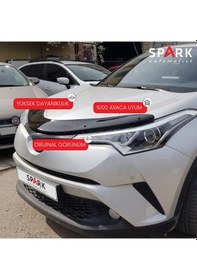 Resim Toyota C-hr 2016- Yılı Ve Sonrası Uyumlu Kaput Rüzgarlığı 3mm Siyah 