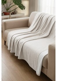 Resim Koltuk Örtüsü Polar 170x200 Arden Ekru 