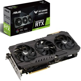 Resim ASUS TUF GeForce RTX 3090 24GB OC GDDR6X 384 Bit Ekran Kartı 