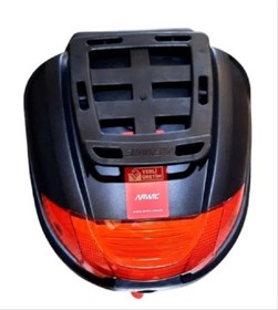 Resim karagöz motor 32 LT MOTORSİKLET ÇANTA SİYAH SIRT DAYAMALI 