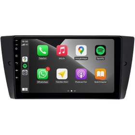 Resim BMW 3 SERİSİ E90 E91 E92 E93 MULTİMEDYA CARPLAY 9 İNC HD IPS EKRAN 4GB/64GB KAMERA HEDİYELİ 