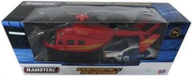 Resim Teamsterz İkili Kurtarma Araçları Helikopter/Araba 
