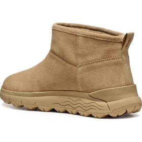 Resim Geox Kadın Bej D Spherıca 4x4 B Abx B - Suede Süet Deri Teddy Bot D5626B00022C5010 