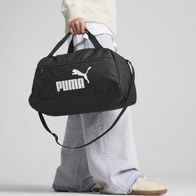 Resim Puma Unisex Yetişkin PHASE Small Sports Bag PUMA Black Spor Çantası Tek Beden 