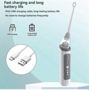 Resim Elektronik Bademcik Taşı Temizleme Kiti, Bademcik Taşı Temizleme Vakumu P2025050900555 Beyaz 