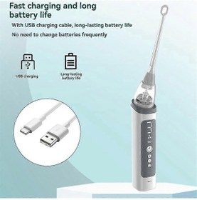 Resim Elektronik Bademcik Taşı Temizleme Kiti, Bademcik Taşı Temizleme Vakumu P2025050900555 Beyaz 