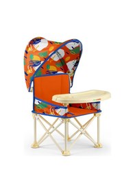 Resim Minimono Tenteli Portatif Mama Sandalyesi Turuncu 