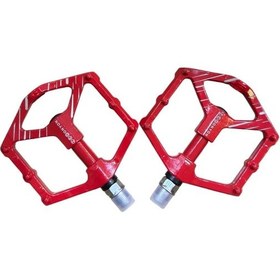 Resim Zedonyon Geniş Platformlu Rulmanlı Pedal Kırmızı 