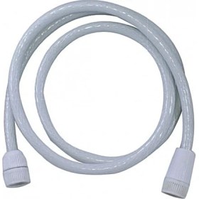 Resim Biotech Pvc Plastik Duş Hortumu 150 cm Örgülü Elektrikli Şofben Hortumu 