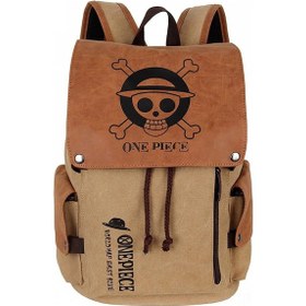 Resim Ximistore9 Su Geçirmez Okul Çantası: One Piece Luffy Tasarımı, Geniş Omuz Askılı, Çok Cepli Ve Ergonomik. Çok Renkli 