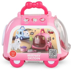 Resim Vardem Tasıma Cantalı Seslı Hareketlı Kedı - Pembe - Pembe / Standart 