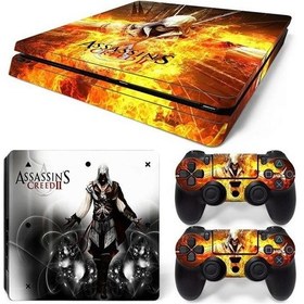 Resim Aircraft Jzcat Assassin's Creed Ps4 Slim Konsol Tam Gövde Çıkartması-tn-ps4slim-0612 
