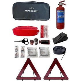 Resim Kare Tüvtürk Uyumlu Çantalı Lüx Trafik Seti 