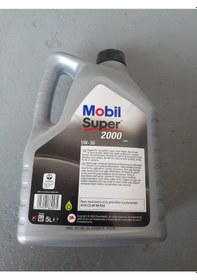 Resim Yağ Motor Yağı Super 2000 5W30 5 Litre Mobil Bütün Araçlar -H040 