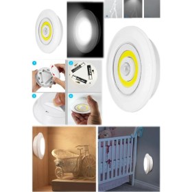 Resim Munico Gardrop Raf Dolap Aydınlatma Ultra Parlak Spot Lambası Merdiven Kolidor Aydınlatma Ev Işyeri Depo 