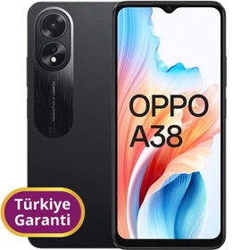 Resim Oppo A38 TR Garanti | 128 GB 6 GB Siyah 