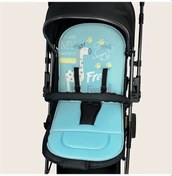 Resim Primepickings Gri Çok Renkli Giraffe Bebek Arabası Koltuğu Nefes Alabilir Yastığı 