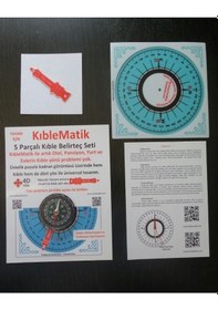Resim Kiblematik - Tavan Model Kible Yön Belirteci Pusula 