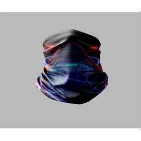 Resim Gamer Tasarımlı Motorcu Buff Maske Outdoor Boyunluk Unisex Bandana Siyah 