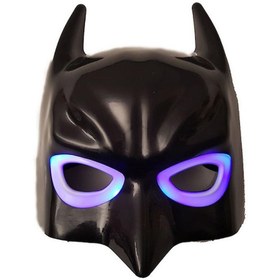 Resim LED IŞIKLI MASKE IŞIKLI BATMAN MASKESİ LED LİGHT BATMAN MASK IŞIKLI CADILAR BAYRAMI MASKESİ 