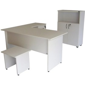 Resim Burovena Vena Nil Çalışma Ofis Masa Dolaplı Takım 