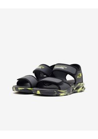 Resim Skechers Sola Glow Sandal Büyük Erkek Çocuk Gri Işıklı Sandalet 407032l Ccbk Gri 