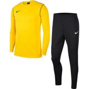 Resim Nike M Park 20 Knit Track Antrenman Eşofman Takımı-Sarı 