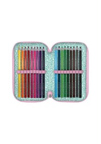 Resim Santoro Gorjuss Little Mushroom 3 Katlı İçi Dolu Kalem Çantası 607gj35 Çok Renkli 