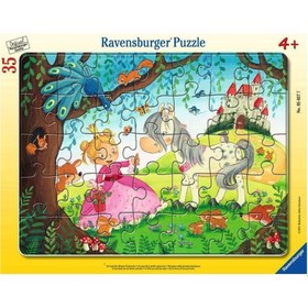 Resim Ravensburger 35 Parça Büyük Çerçeveli Puzzle Küçük Prenses 050277 