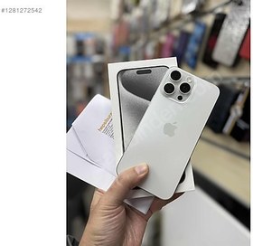 Resim Apple iPhone 15 Pro Max İkinci El TR | 512 GB | Beyaz 
