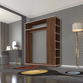 Resim Kenzlife giysi dolabı bayram 180*150*40 cvz gardırop 