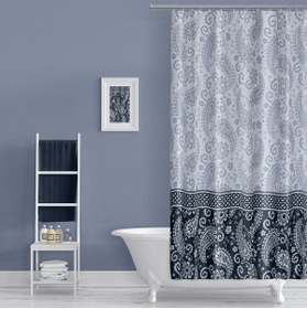 Resim Zethome Banyo Perdesi Tek Kanat 1x110x200 Duş Perdesi 2102 