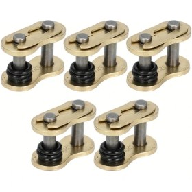 Resim Cloudstore 5 Adet Sağlam 520 Zincir Bağlantı Halkası - Motosiklet, Bisiklet, Atv İçin 