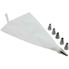 Resim Bez Krema Sıkma Torbası Ve 6 Lı Duy Set 