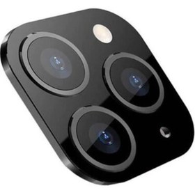 Resim Polygold Iphone X Xs Xr Telefonu 11 Pro Max Uyumlu Siyah Değiştiren Arka Kamera Lens 