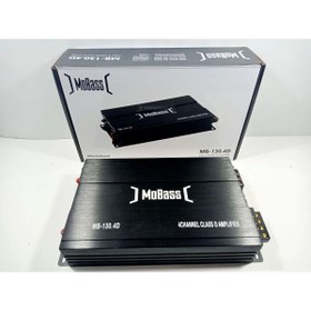 Resim Mobass Amfi – 4 x 140 RMS Ses ve Bass Amfisi – Mobass MB-130.4D Dijital Oto Anfi 
