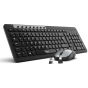 Resim Inca IWS-599 Kablosuz Multimedya Süper Konforlu Çift Alıcılı USB & Type-C Klavye Mouse Set 